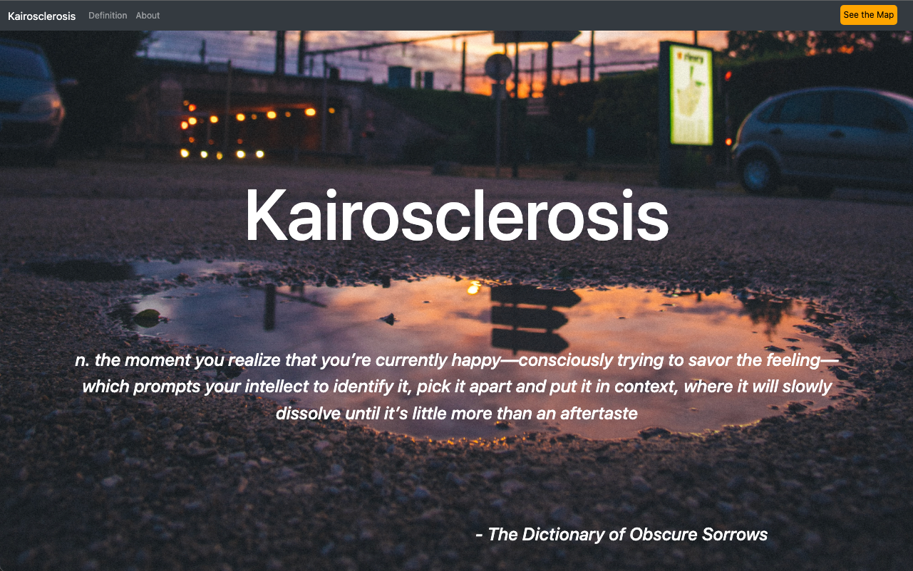 kairosclerosis website preview